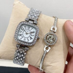 Ladies Jewellery Watch Free Bracelet