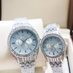 NEW Arrival  Luxury Stone Couple  Couple Pair Watch