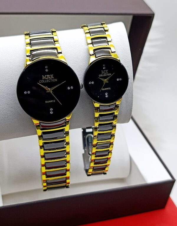New Arrival MK Collection Couple Watch - Image 3