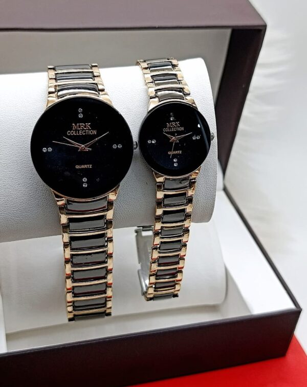 New Arrival MK Collection Couple Watch - Image 2